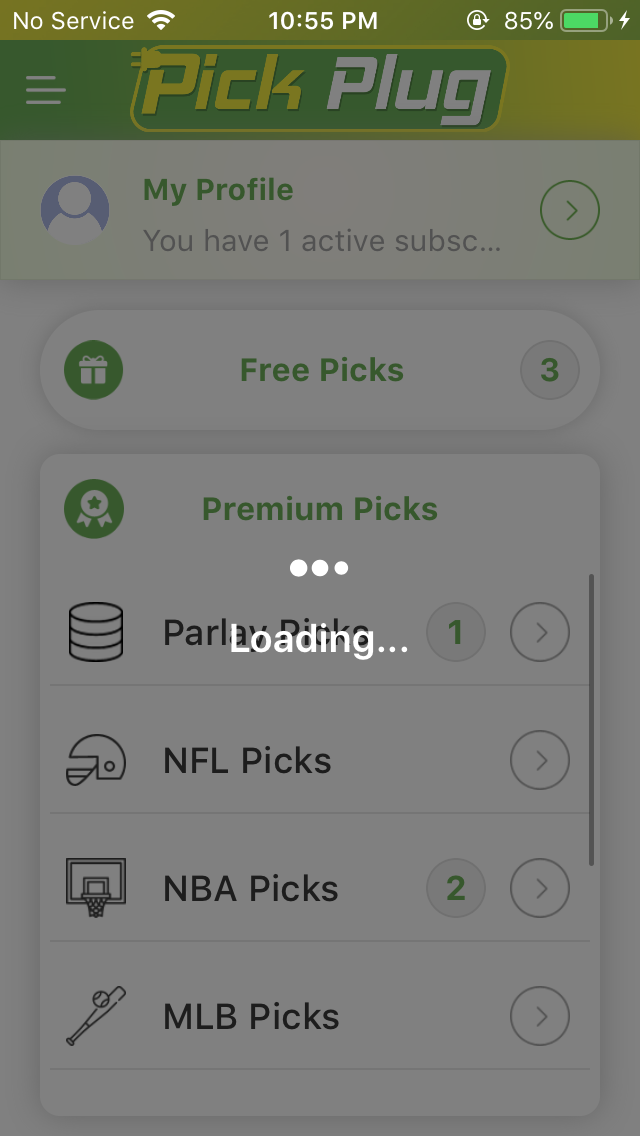 Pick Plug — Sports handicapping app with daily winning picks